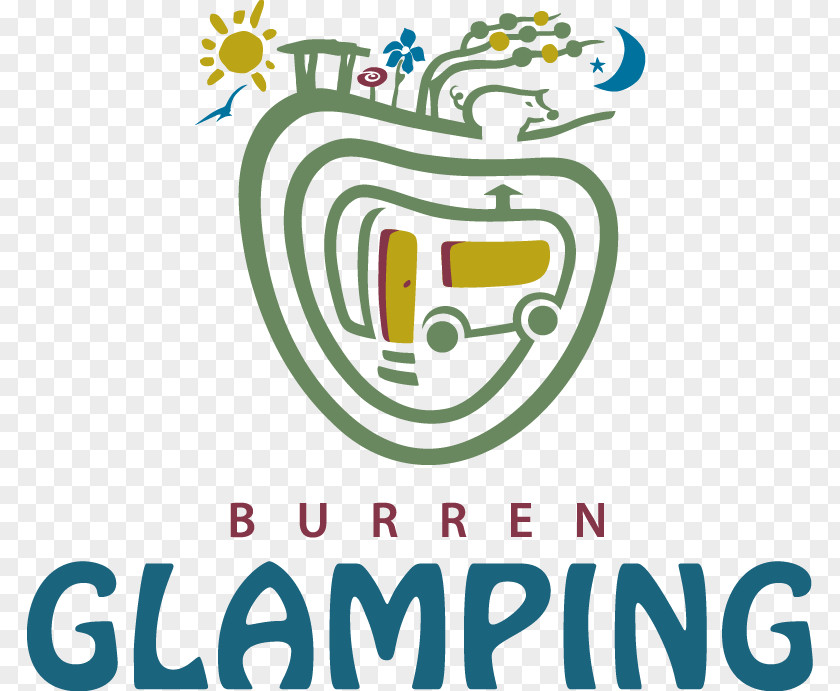Glamping The Burren Clareville House Logo PNG