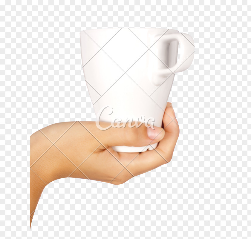 Hand Holding Coffee Cup Mug Teacup PNG