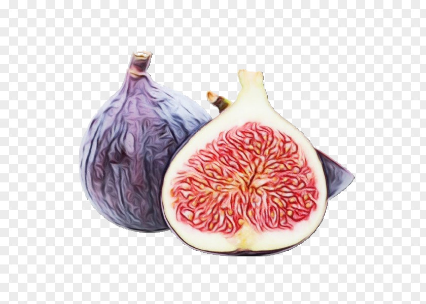 Magenta Fig Common Pink Fruit Plant Food PNG