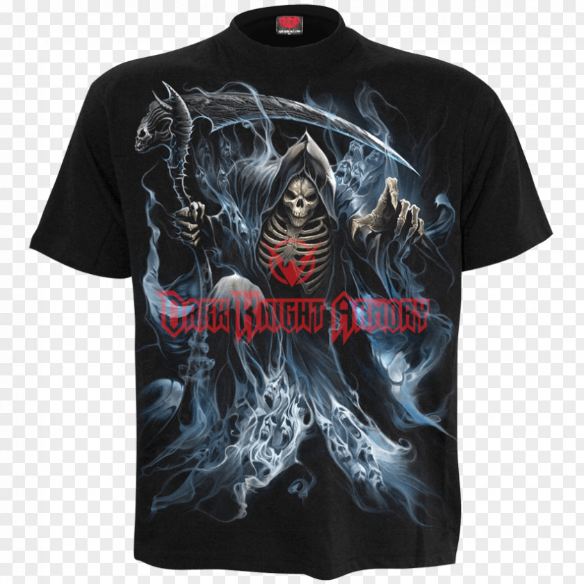 T-shirt Skull Death Art Drawing Work Of PNG