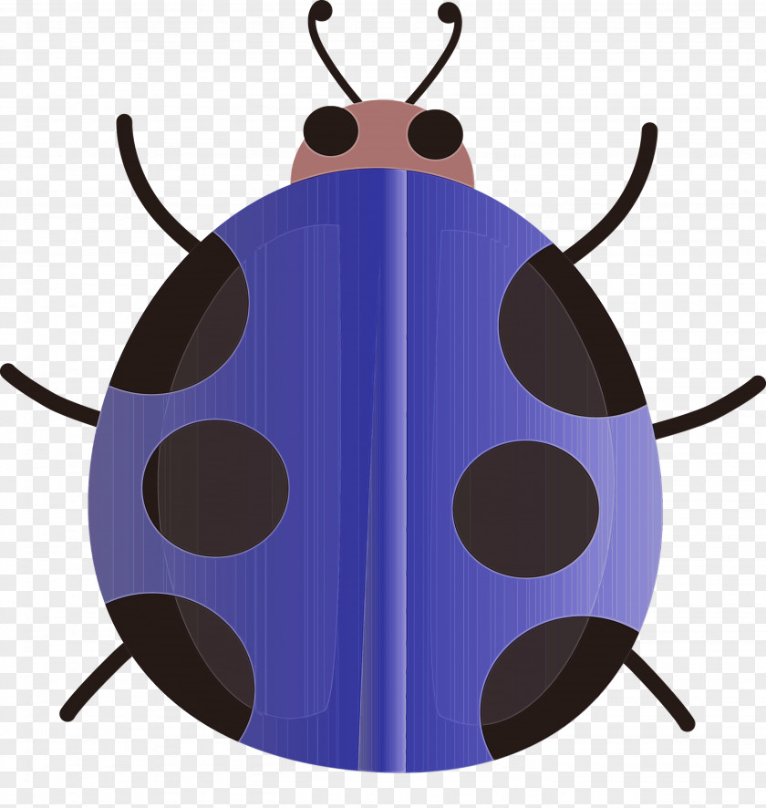 Violet Insect Pest Leaf Beetle Logo PNG