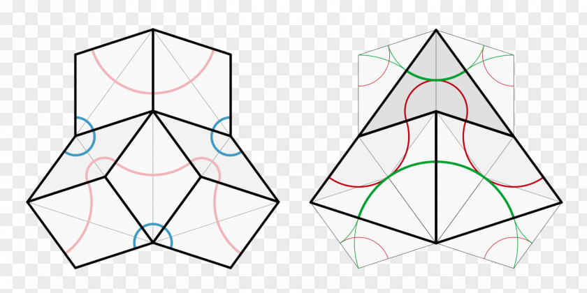 Geometrical Penrose Tiling Tessellation Triangle Quasicrystal Kite PNG