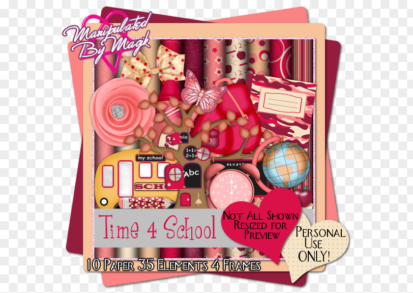 Gift Food Baskets Pink M PNG