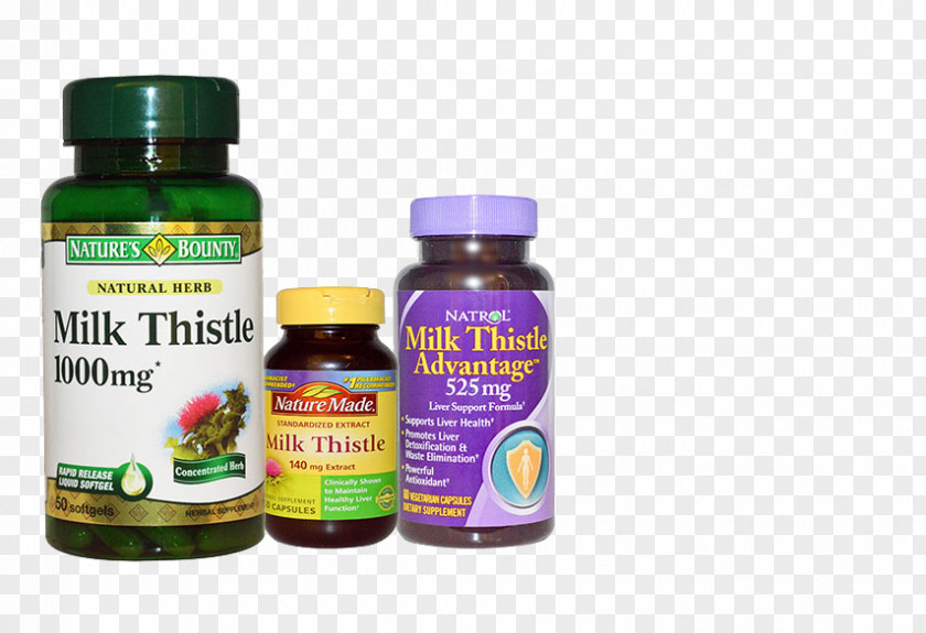 Health Dietary Supplement Milk Thistle NBTY PNG