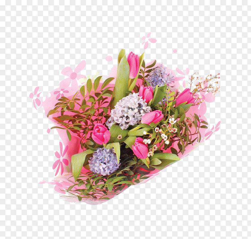 Mother Day Mother's Flower Bouquet Gift PNG