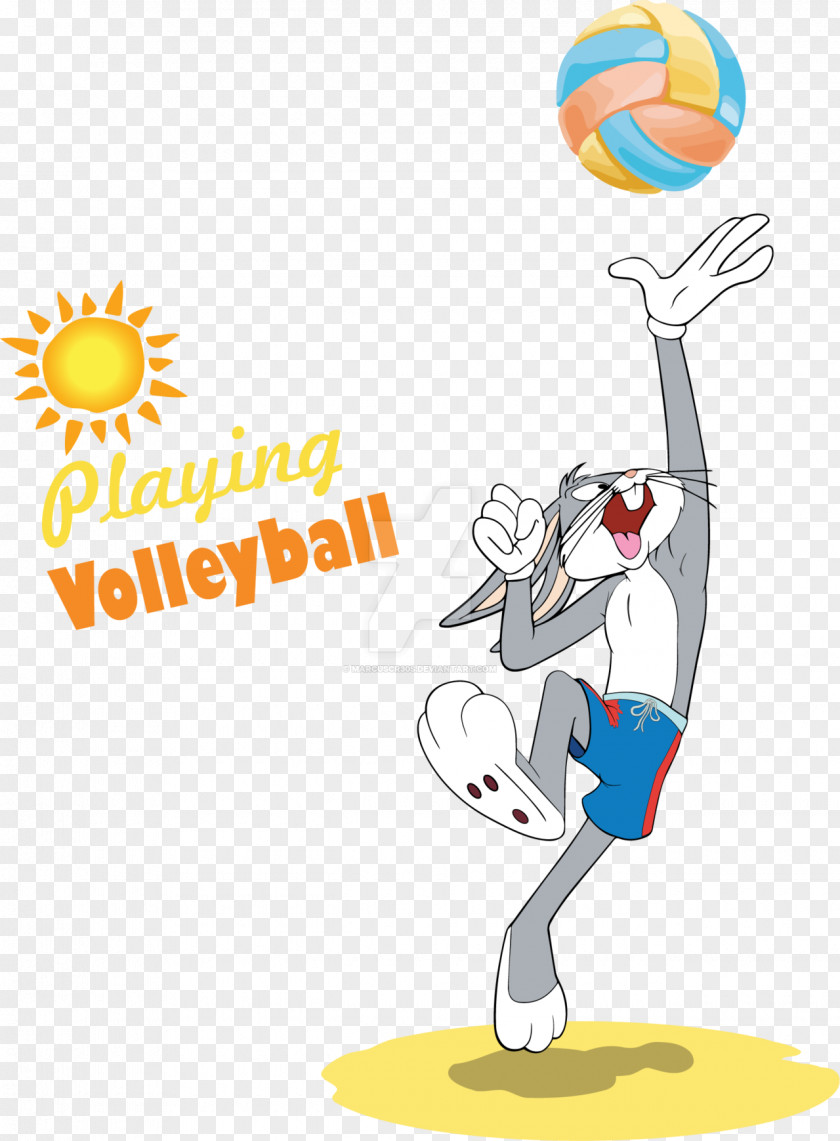 Volleyball And Net Vector Bugs Bunny Tweety Tasmanian Devil Sylvester Daffy Duck PNG