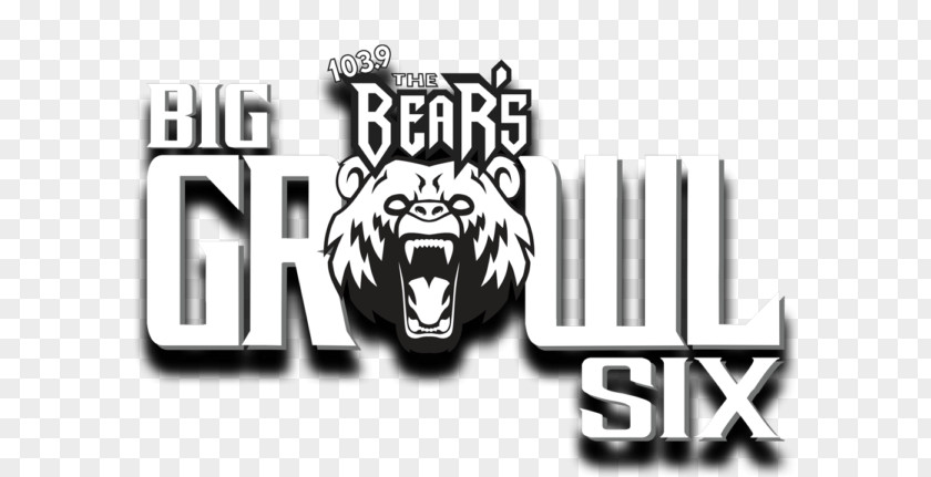 Bear Roar WRBR-FM The Big Growl Tickets In South Bend, IN Logo PNG