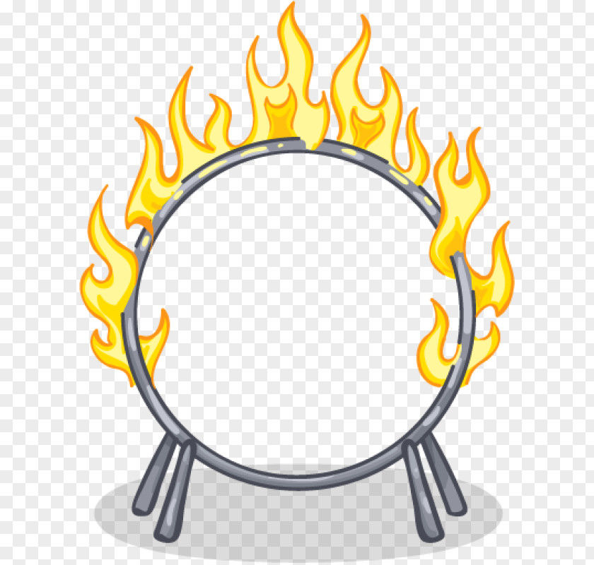 Circus Ring Of Fire Drawing Clip Art PNG