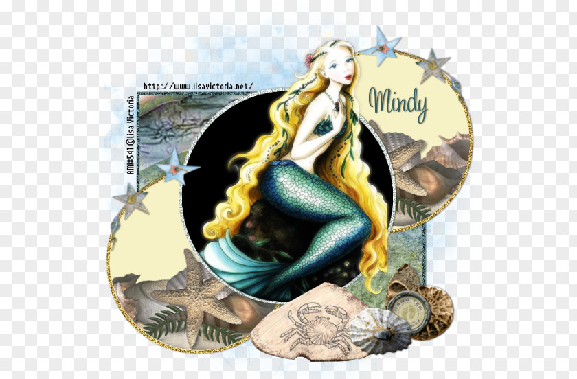 Mermaid Circle Animated Cartoon Animal Legendary Creature PNG