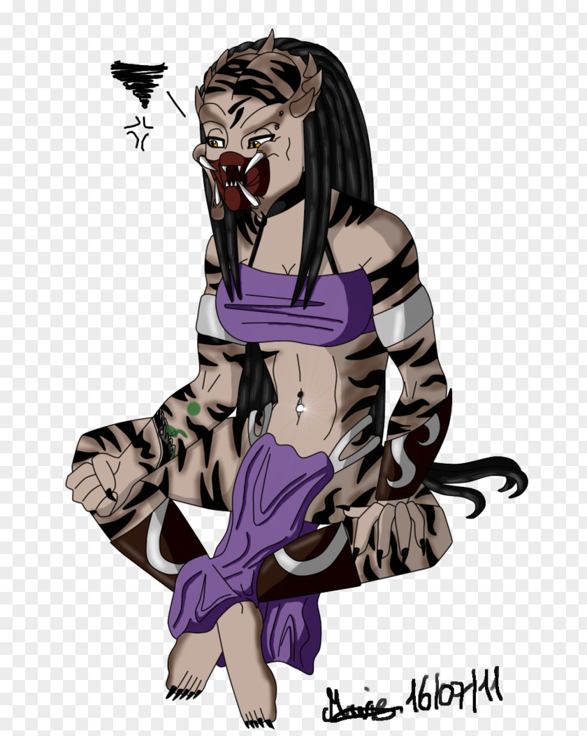Predator DeviantArt Female PNG