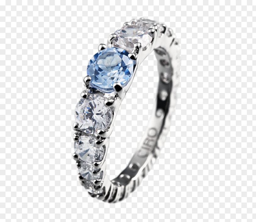 Ring Wedding Sapphire Diamond Diamantaire PNG