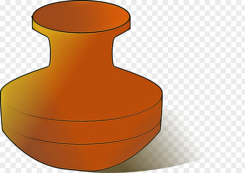 Artifact Vase Orange PNG