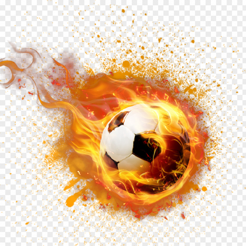 Catch The Football Flame PNG