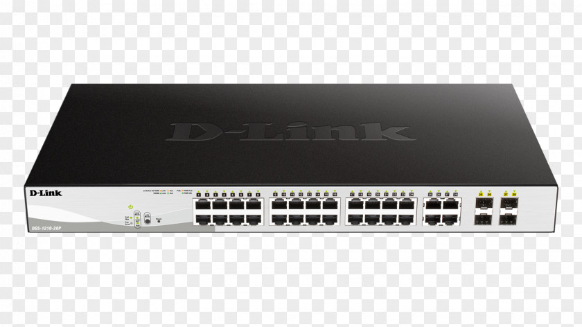 Connect Network Switch Gigabit Port Power Over Ethernet Computer PNG