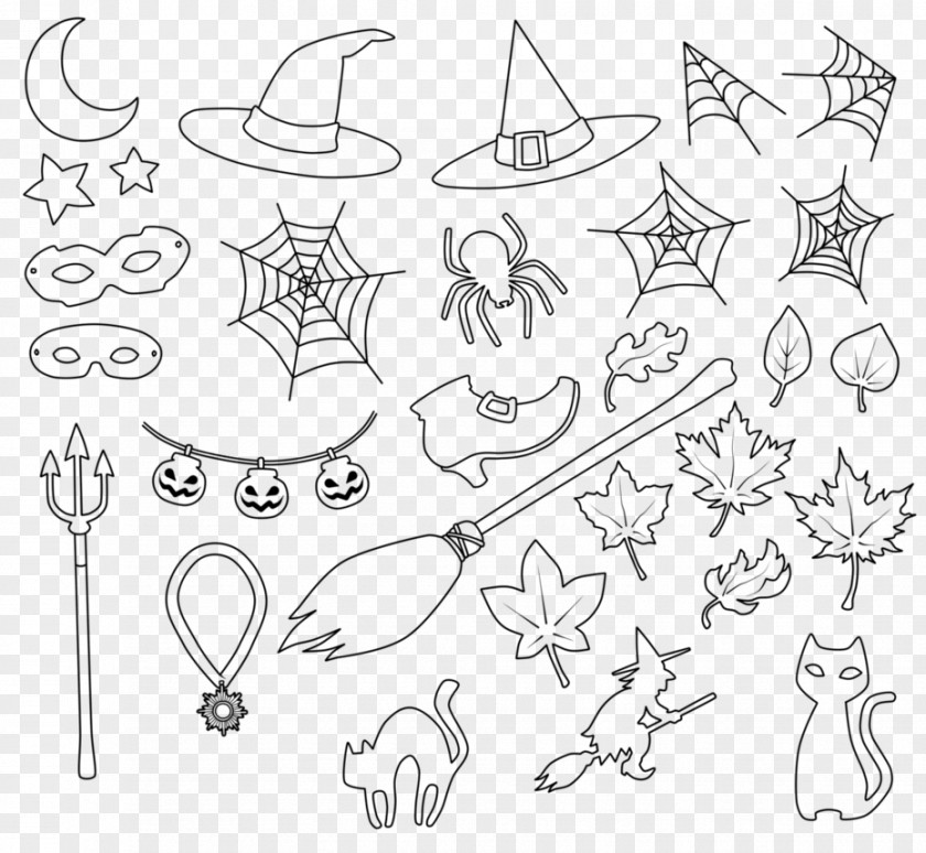 Halloween Template Drawing YouTube How-to PNG