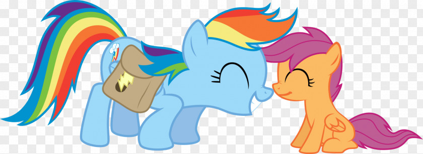 Motherly Love Rainbow Dash Scootaloo Pinkie Pie Pony Applejack PNG