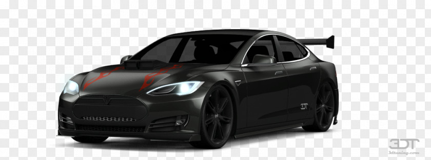 Tesla Model 3 Tire Mid-size Car Motor Vehicle Luxury PNG