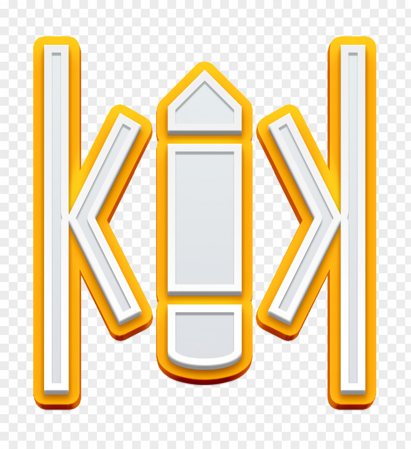 Text Yellow Size Icon Stroke Strokewidth PNG