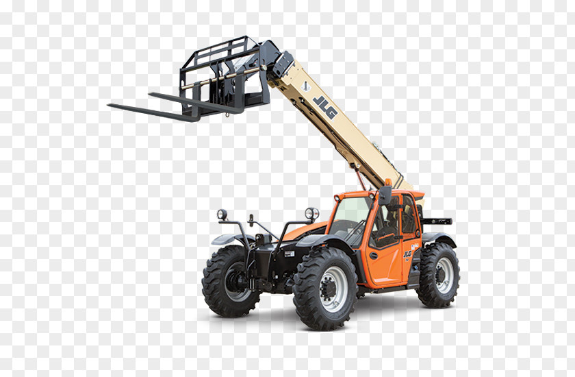 Crane Telescopic Handler JLG Industries Forklift Aerial Work Platform PNG