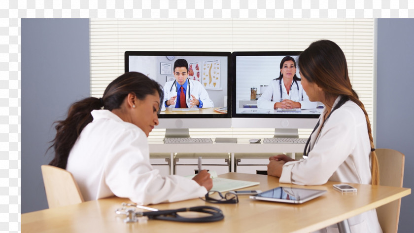 Doctor Physician Learning Distance Education Telemedicine PNG