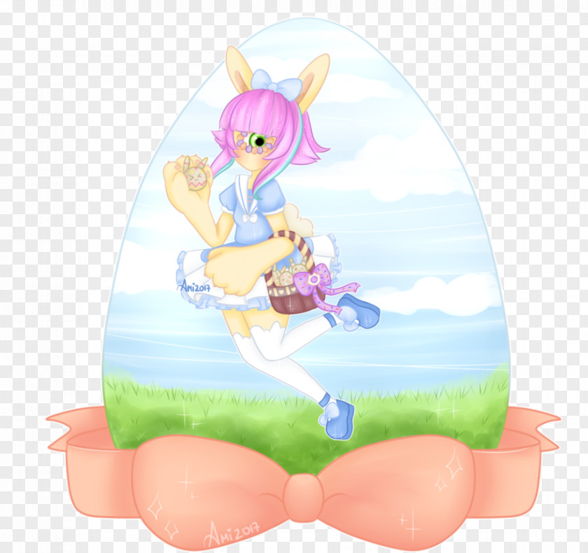 Easter Bunny Cartoon Legendary Creature PNG