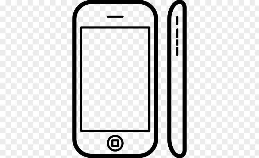 Mobile Top View IPhone 3G 4S 5s Smartphone PNG