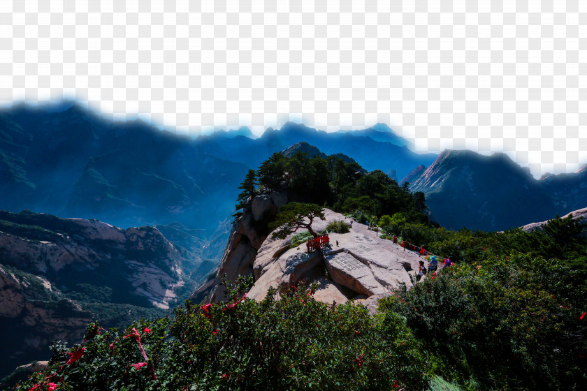 Mountain Scenery Photograph Terracotta Army Mount Hua Jade Dragon Snow Cinq Montagnes Sacrxe9es Tourism PNG