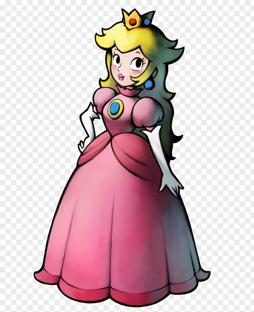 Peach Mario & Luigi: Superstar Saga Bros. Princess PNG