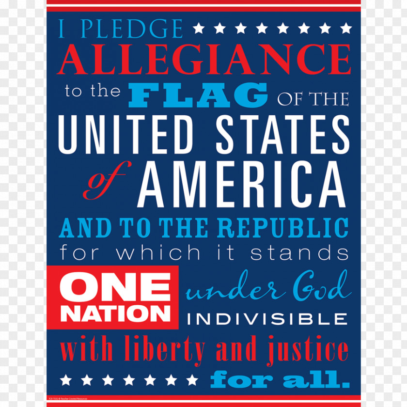 United States Pledge Of Allegiance Teacher Chart Education PNG