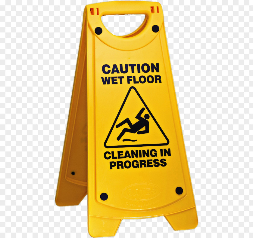 Warning Sign Floor Cleaning Safety PNG