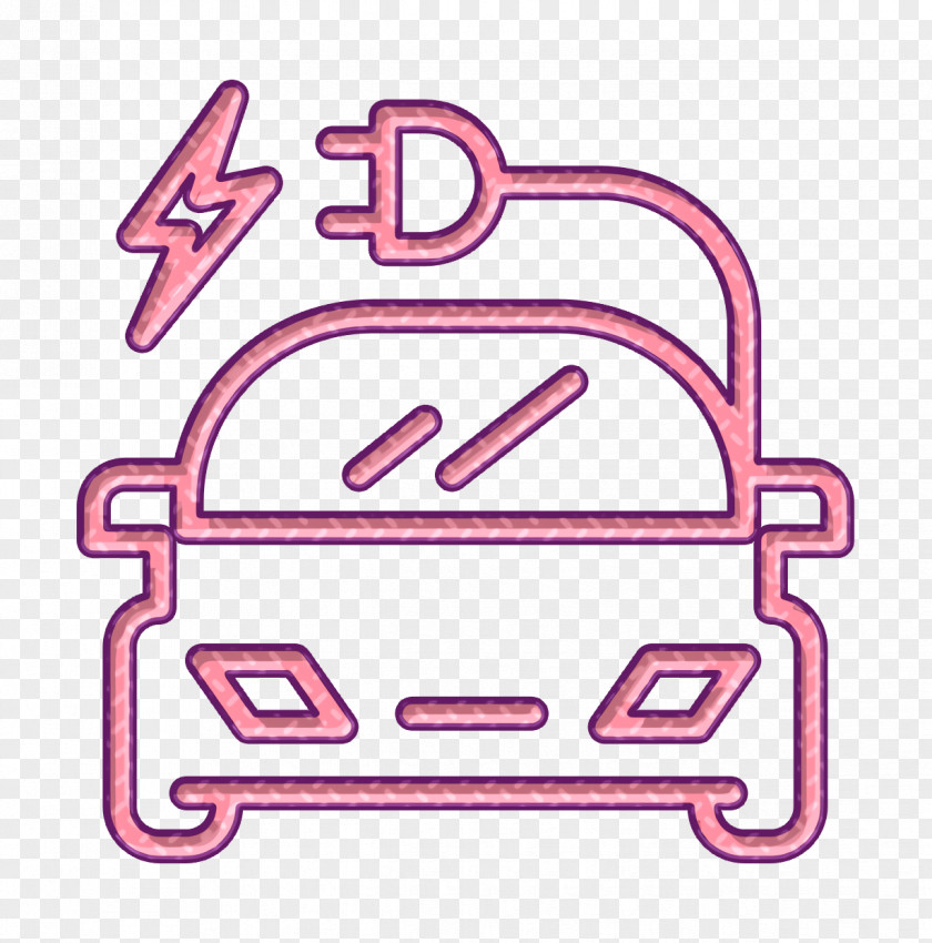 Car Icon Electric Auto PNG
