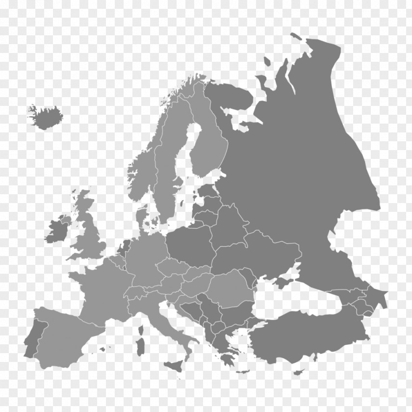 Europe France Blank Map European Union World PNG
