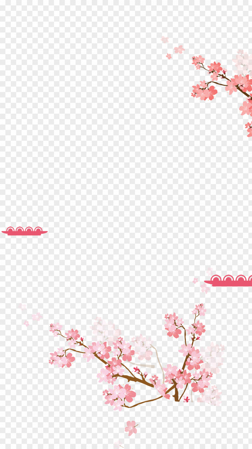 Floating Cherry Blossoms Blossom Cerasus PNG