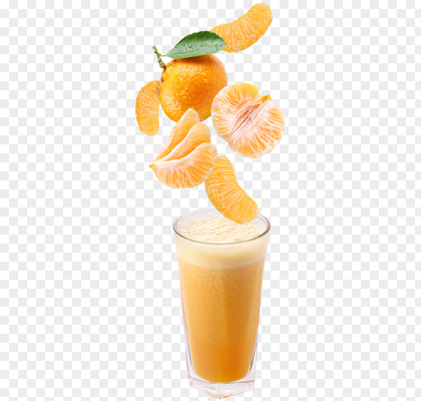Orange Drink Juice Mandarin Tangerine PNG