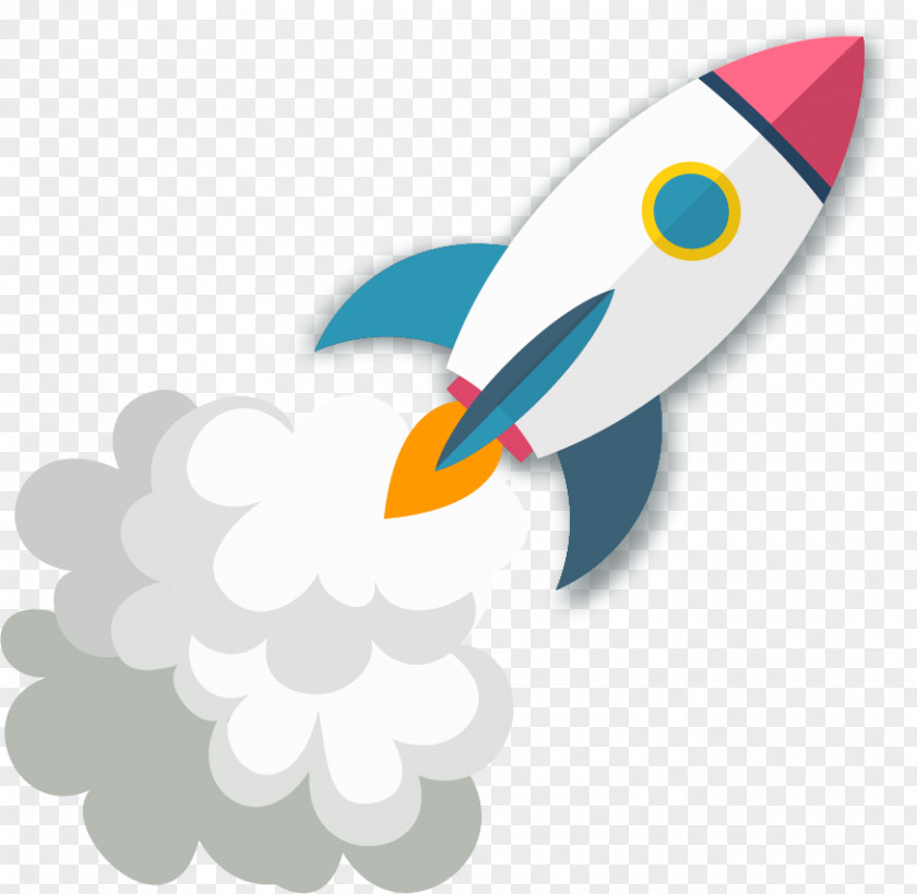 Space Rocket The Launch Desktop Wallpaper PNG