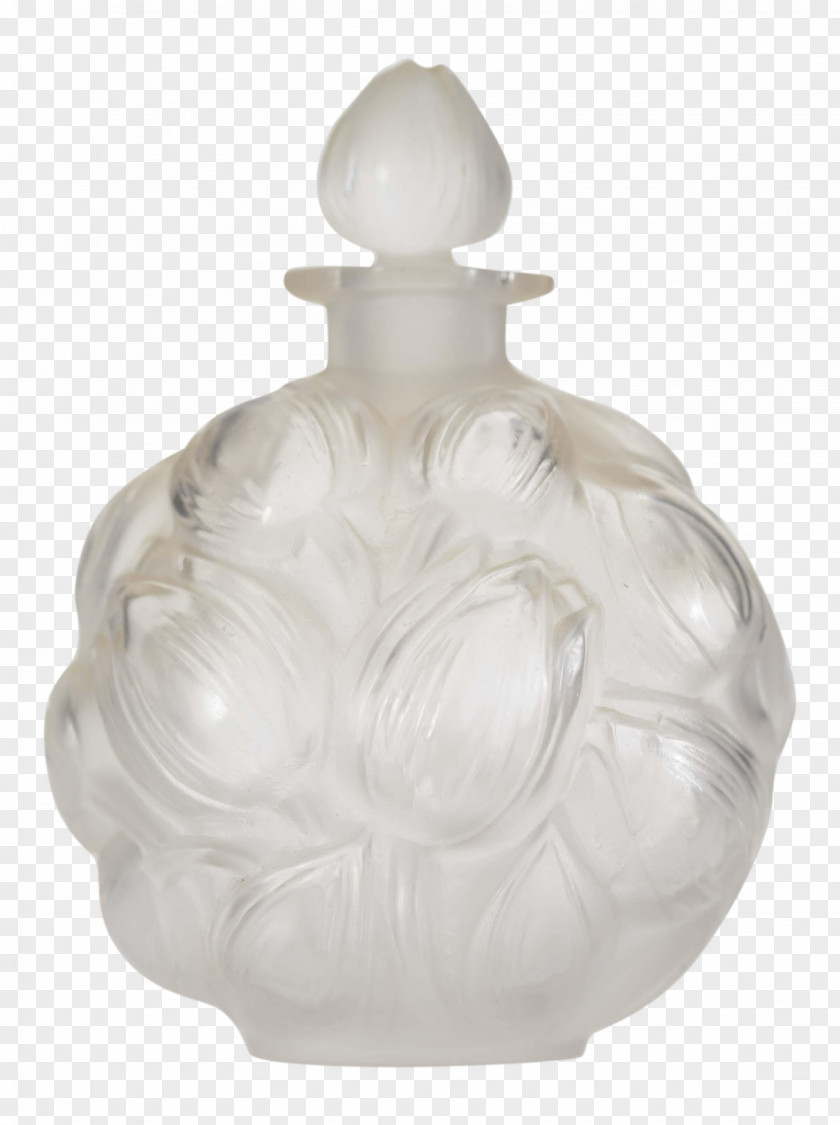 Blue Nights By Indigo Lalique Cameo GlassVase Round Frosted Glass Vase PNG