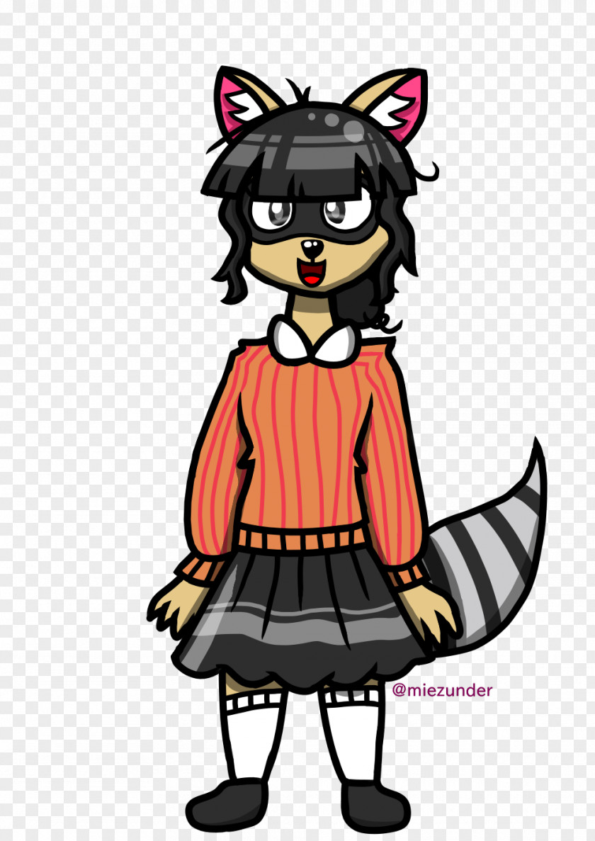 Cute Raccoon Vertebrate Costume Design Cartoon Clip Art PNG