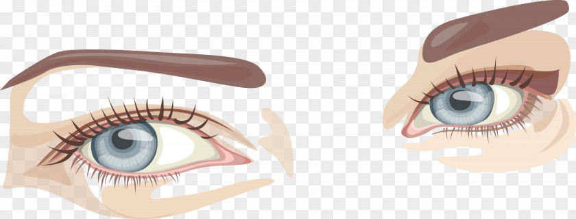 Female Binocular Vector Graphics Eye Cartoon PNG