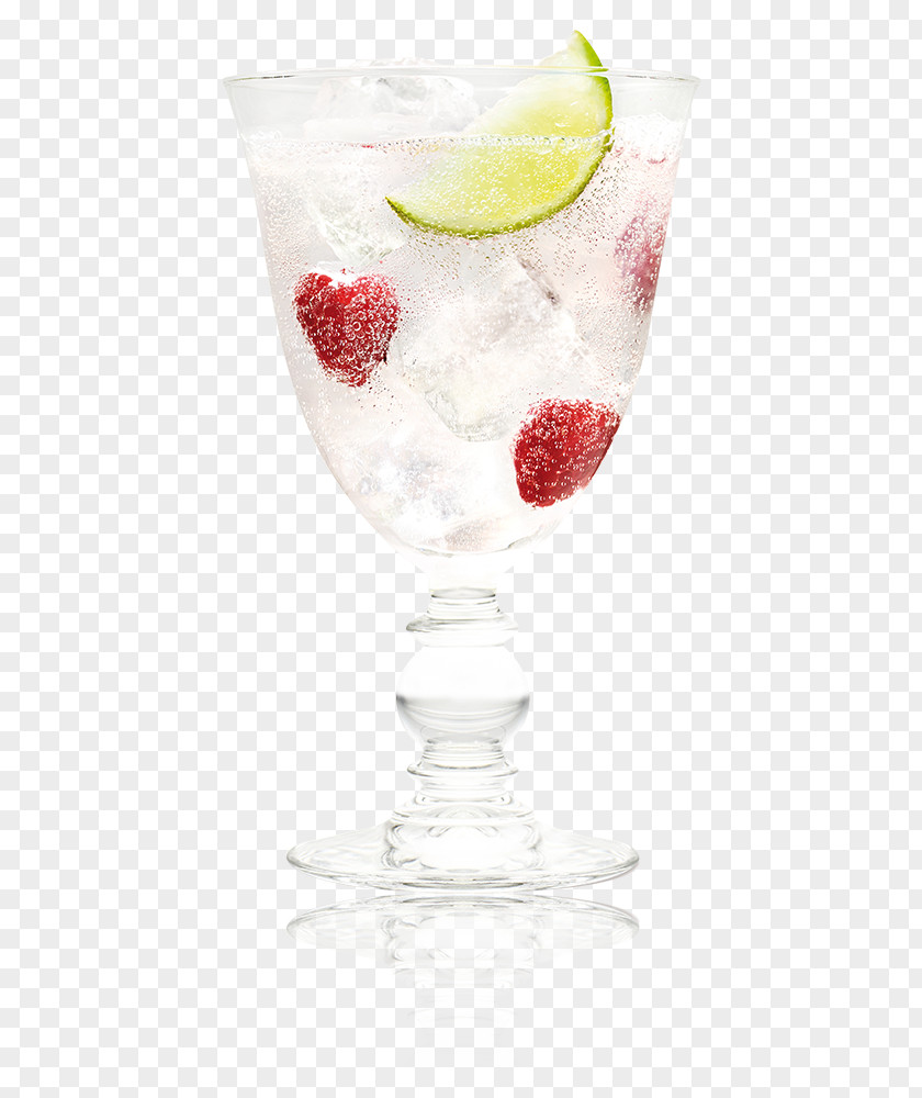 Raspberries Cocktail Garnish Cointreau Fizz Carbonated Water PNG