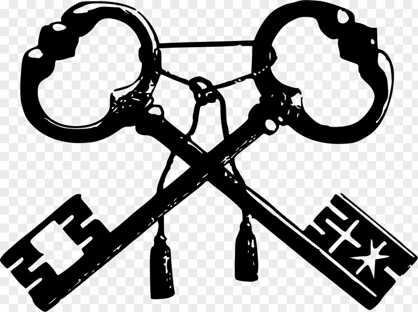 Skeleton Key Clothing Accessories Clip Art PNG