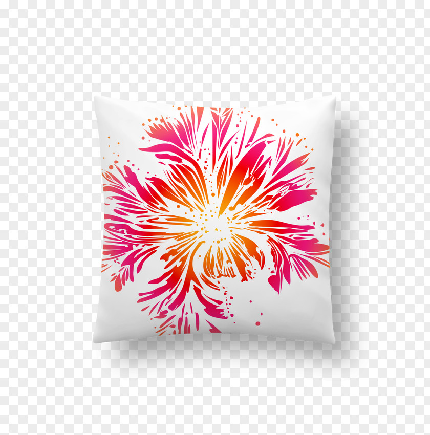 UPI Throw Pillows Pink M Rectangle PNG