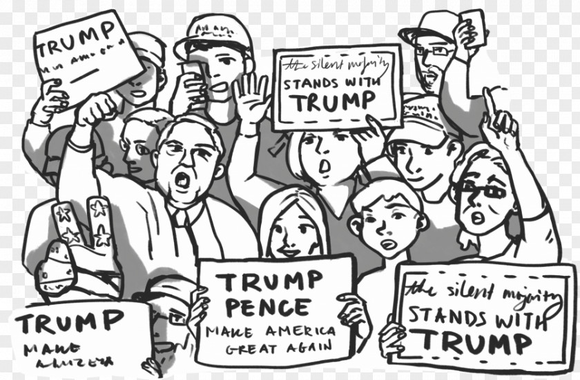Donald Trump Face Student Comics Cartoon Henry M Gunn High School Organization PNG