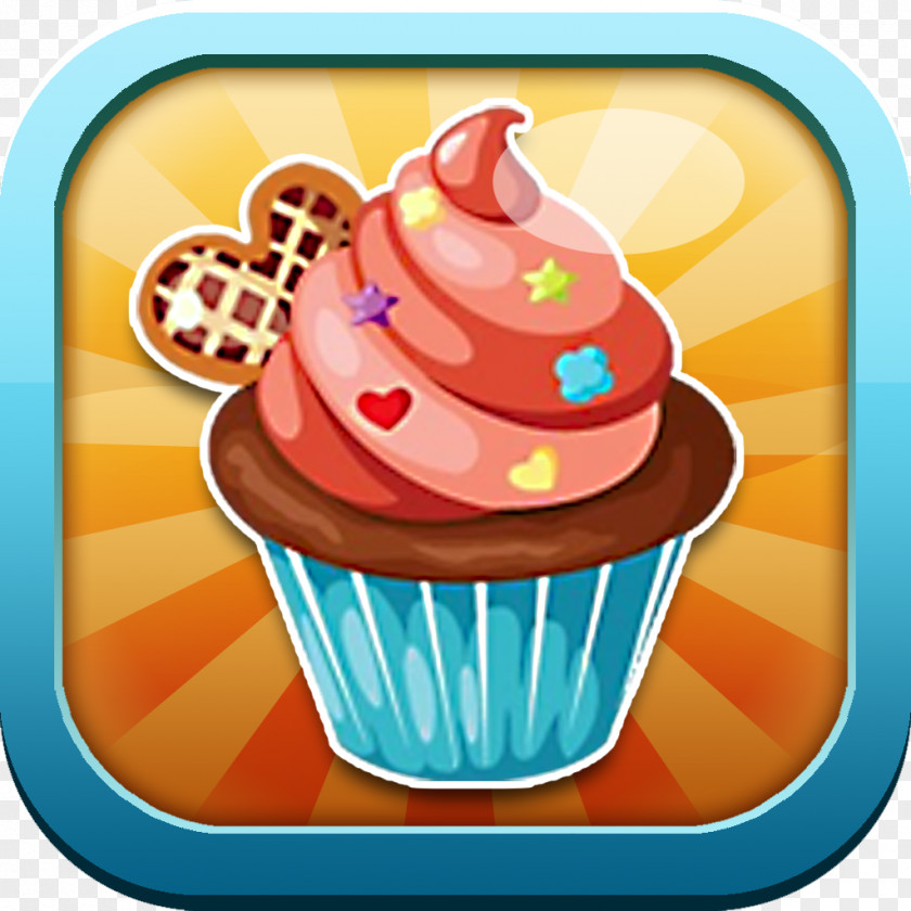 Ice Cream Sundae Cupcake Muffin Bakery PNG