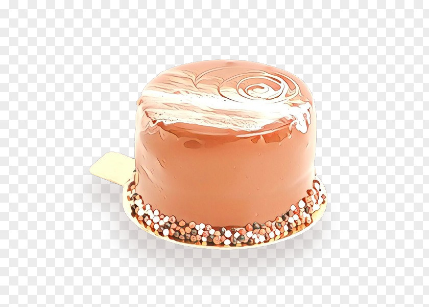 Peach Icing Food Pink Cake Dessert Buttercream PNG