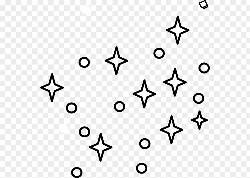 Stars Outline Star Cluster Nautical Clip Art PNG