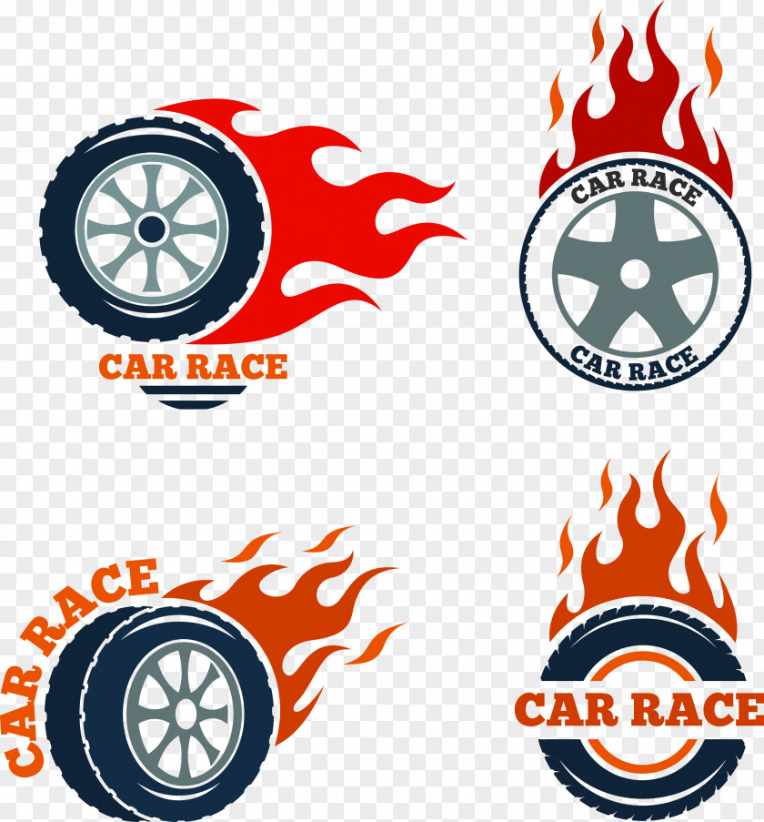 Tire Fire Car Flame Wheel PNG