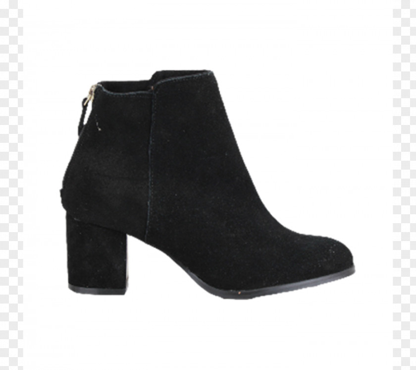 Black Leather Shoes Fashion Boot Suede Nine West High-heeled Shoe PNG