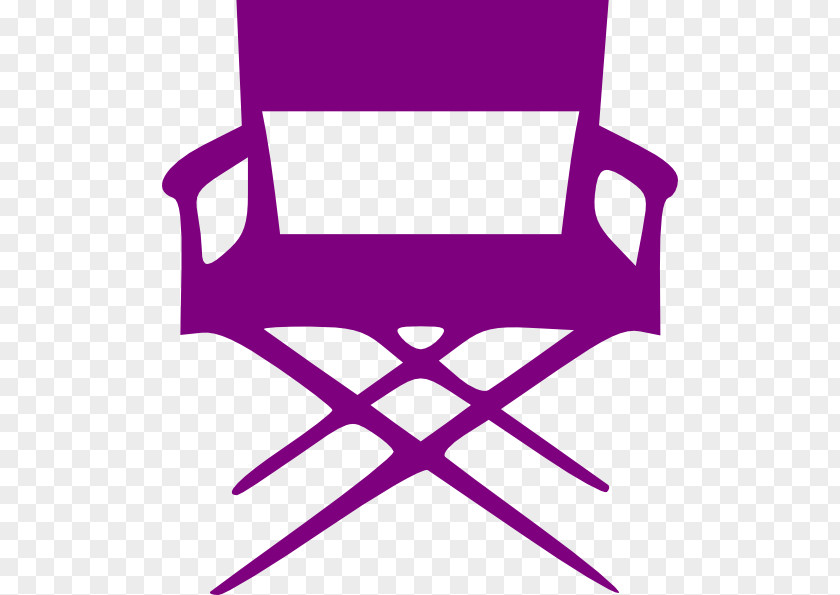 Chair Director's Film Director Silhouette Clip Art PNG