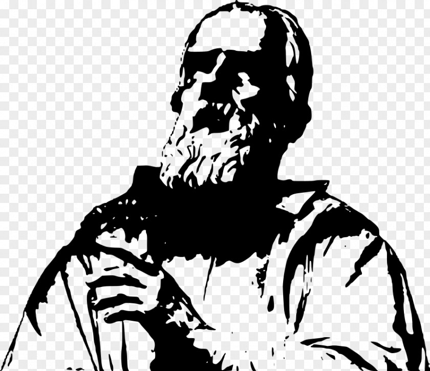 Scientist Portrait Of Galileo Galilei Clip Art PNG