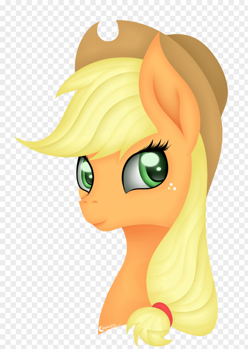 Applejack Illustration Figurine Legendary Creature Ear Animated Cartoon PNG